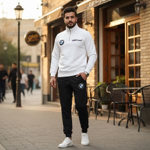 ست راحتی مردانه سوییشرت شلوار مدل Mpower