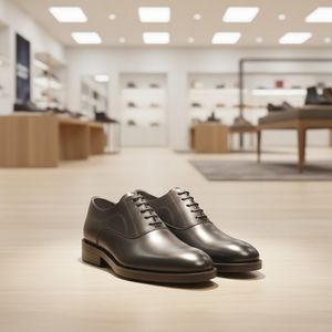 فروش اینترنتی کفش رسمی بندی مردانه مدل Afraz-مشکی