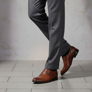 خرید اینترنتی قیمت کفش رسمی مردانه مدل Dena-عسلی
