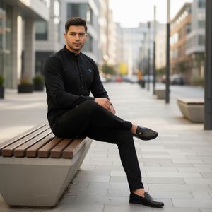 خرید اینترنتی قیمت پکیج ست مردانه پیراهن و شلوار و کالج مدل Vafa