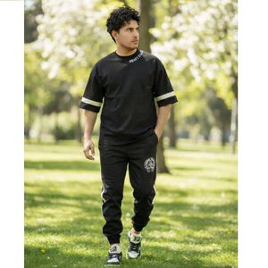 خرید اینترنتی قیمت ست تیشرت و شلوار مردانه بنگال کش مدل Salar-مشکی