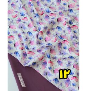 فروش اینترنتی پارچه کرپ سوپر سافت طرحدار