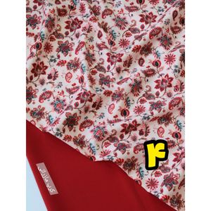 قیمت ارزان پارچه کرپ سوپر سافت طرحدار
