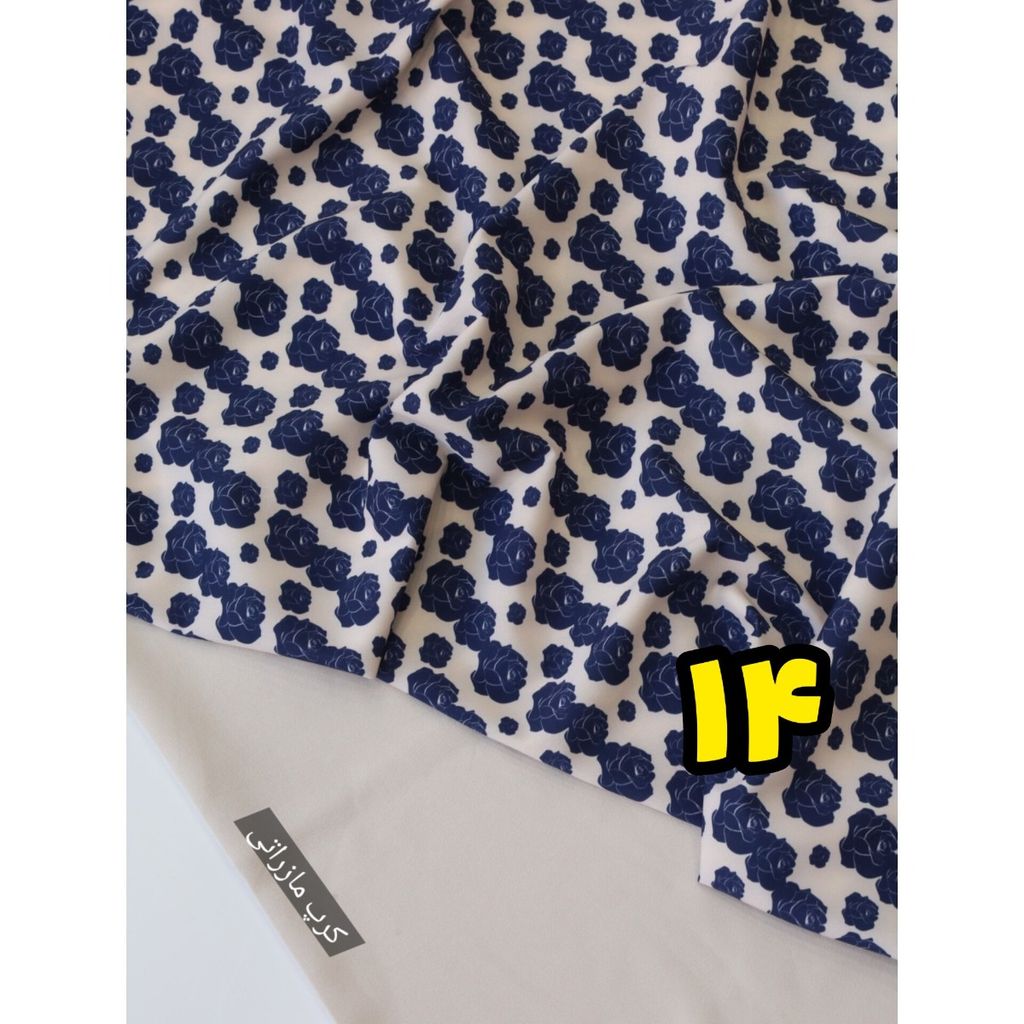 خرید انلاین پارچه کرپ سوپر سافت طرحدار