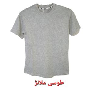 خرید انلاین تیشرت ساده مردانه یقه گرد نخی