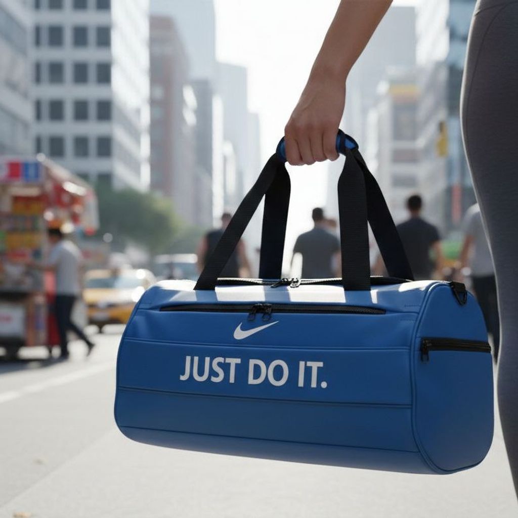 خرید اینترنتی قیمت ساک ورزشی نایکی مدل Just do it-آبی