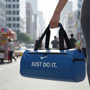 خرید اینترنتی قیمت ساک ورزشی نایکی مدل Just do it-آبی