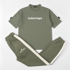خرید اینترنتی قیمت ست تیشرت و شلوار مردانه بنگال کش Balenciaga-سبز