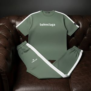 ست تیشرت و شلوار مردانه بنگال کش Balenciaga-سبز