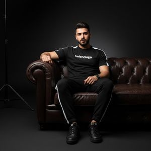 خرید اینترنتی قیمت ست تیشرت و شلوار مردانه بنگال کش Balenciaga-مشکی