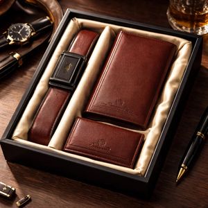 خرید اینترنتی قیمت ست کیف و کمربند عسلی مدل M101-عسلی