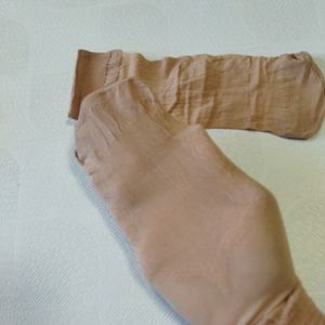 فروش اینترنتی جوراب پارازین کرم و مشگی کفی دار