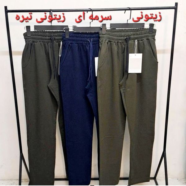 شلوار اسلش مردانه دورس گلکسی پنبه ساده