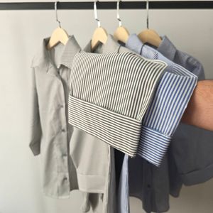 خرید انلاین شومیز راه راه پینترسی تابستونی