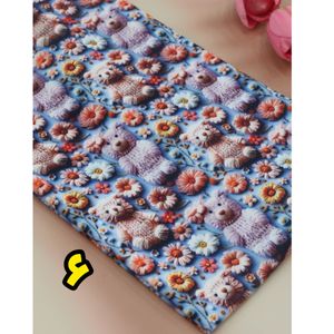 مشخصات پارچه تریکو پنبه طرحدار