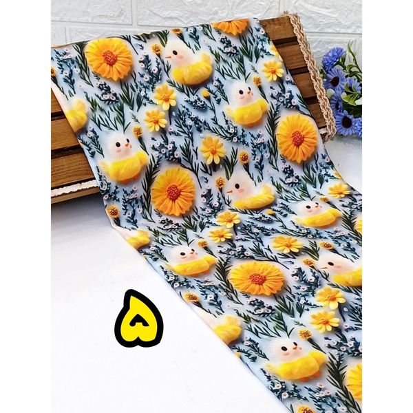 پارچه تریکو پنبه طرحدار