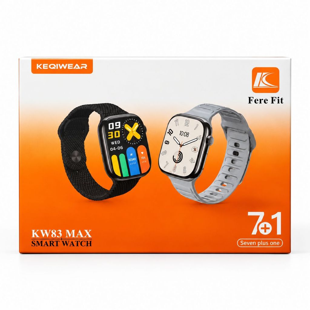 خرید اینترنتی قیمت ساعت هوشمند 7بند Kwqiwear مدل Kw30 Max-چند رنگ