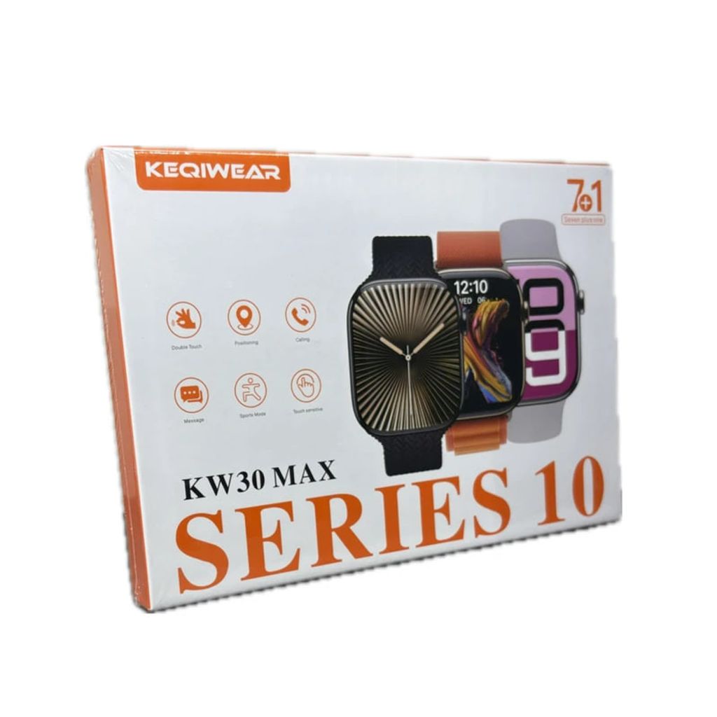 خرید اینترنتی قیمت ساعت هوشمند 7بند Kwqiwear مدل Kw30 Max-چند رنگ