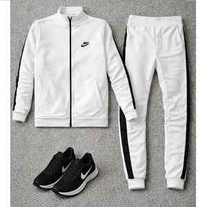 خرید آنلاین پکیج ست سوییشرت شلوار مردانه نایک مدل Madio  کفش ورزشی مردانه Nike مدل Tigo زیره سفید