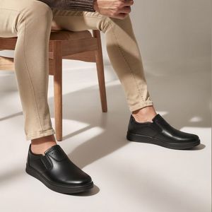 خرید اینترنتی قیمت کفش روزمره مردانه مدل Shahab-مشکی