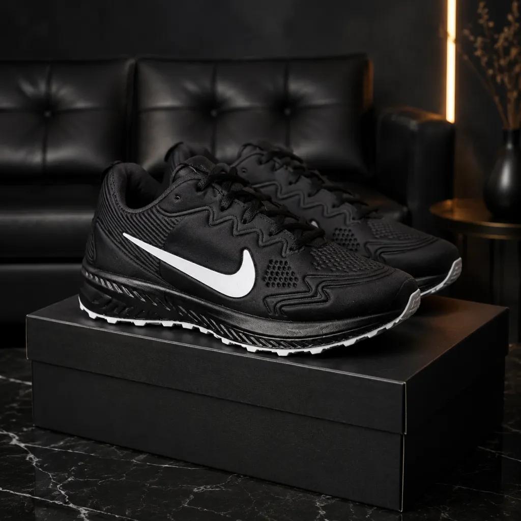 خرید اینترنتی قیمت کفش ورزشی مردانه Nike مدل Tigo زیره سفید-مشکی