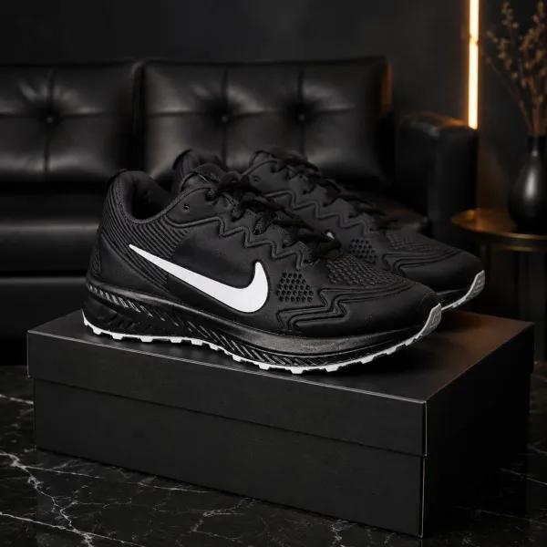 کفش ورزشی مردانه Nike مدل Tigo مشکی زیره سفید