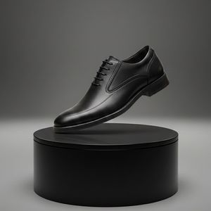 خرید انلاین کفش رسمی بندی مردانه مدل Sabalan-مشکی
