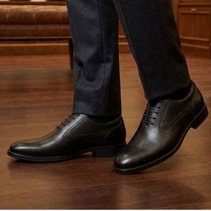 فروش اینترنتی کفش رسمی بندی مردانه مدل Sabalan-مشکی