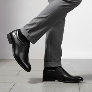 خرید اینترنتی قیمت کفش رسمی مردانه مدل Dena-مشکی
