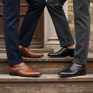 خرید اینترنتی قیمت کفش رسمی مردانه مدل Dena-مشکی