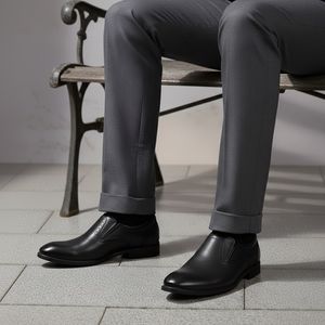 خرید اینترنتی قیمت کفش رسمی مردانه مدل Dena-مشکی