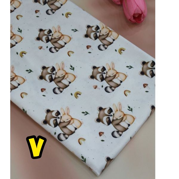 پارچه تریکو پنبه طرحدار 2