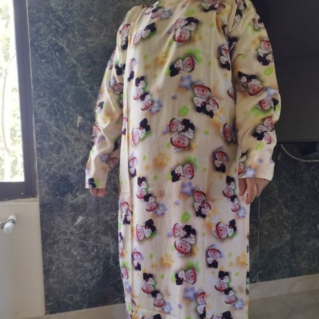 خرید آنلاین پیراهن نخی زنانه آستین بلند