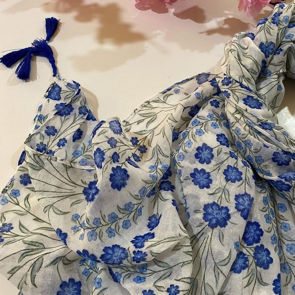 خرید آنلاین شال نخ پنبه trf وارداتی