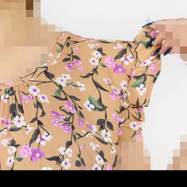 پیراهن نخی زنانه کوتاه