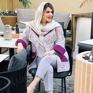 قیمت ارزان مانتو ژاکارد زنانه مدل شینا (کالکشن فروزان نریمیسا)