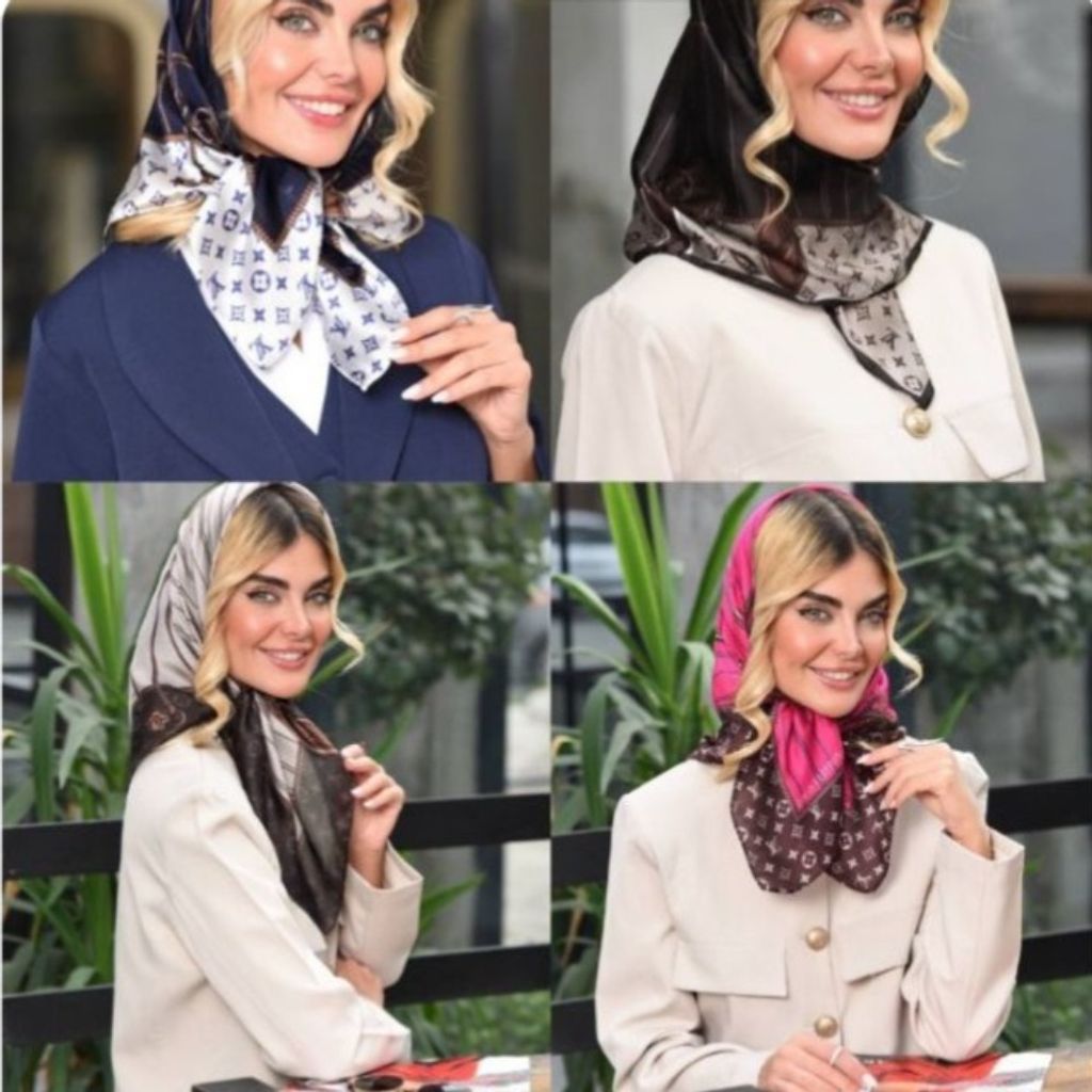 خرید اینترنتی مینی اسکارف سیلک