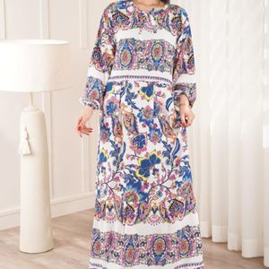 پیراهن نخی طرح ترمه