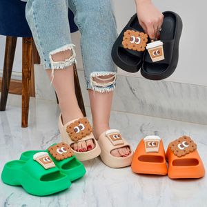 دمپایی زنانه لژدار بیسکویتی