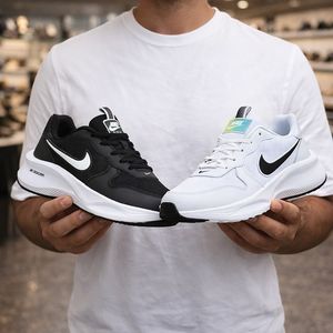 خرید اینترنتی قیمت کفش ورزشی مردانه نایکی مدل Zoom-سفید