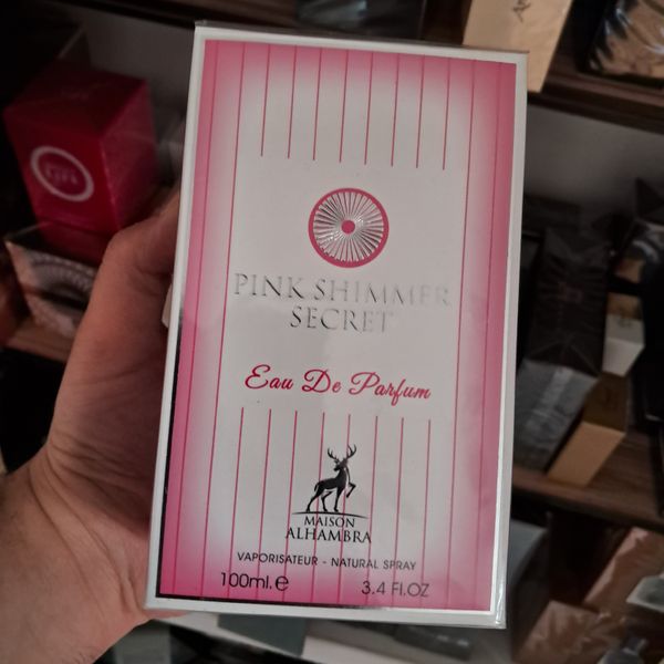 ادکلن PINK SHIMMER SECRET ALHAMBRA ادکلن سکرت بامبشل الحمبرا