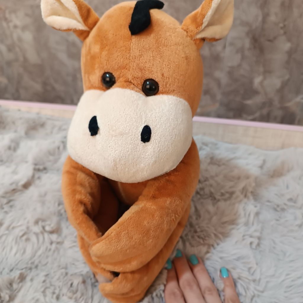 فروش اینترنتی عروسک گاو وارداتی چسبی