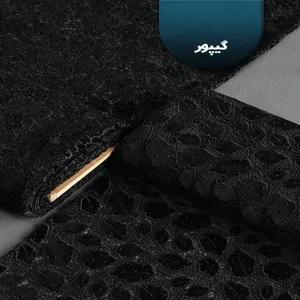 پارچه گیپور مخمل قلاب بافی 1228