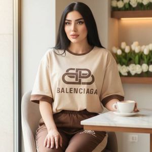 ست تیشرت شلوار لانگ بالنسیاگا