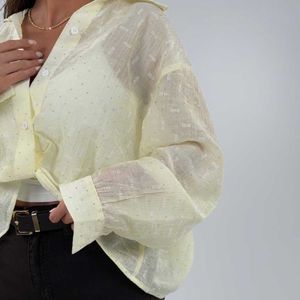 خرید آنلاین شومیز جلو گره MIU MIU کد 220646