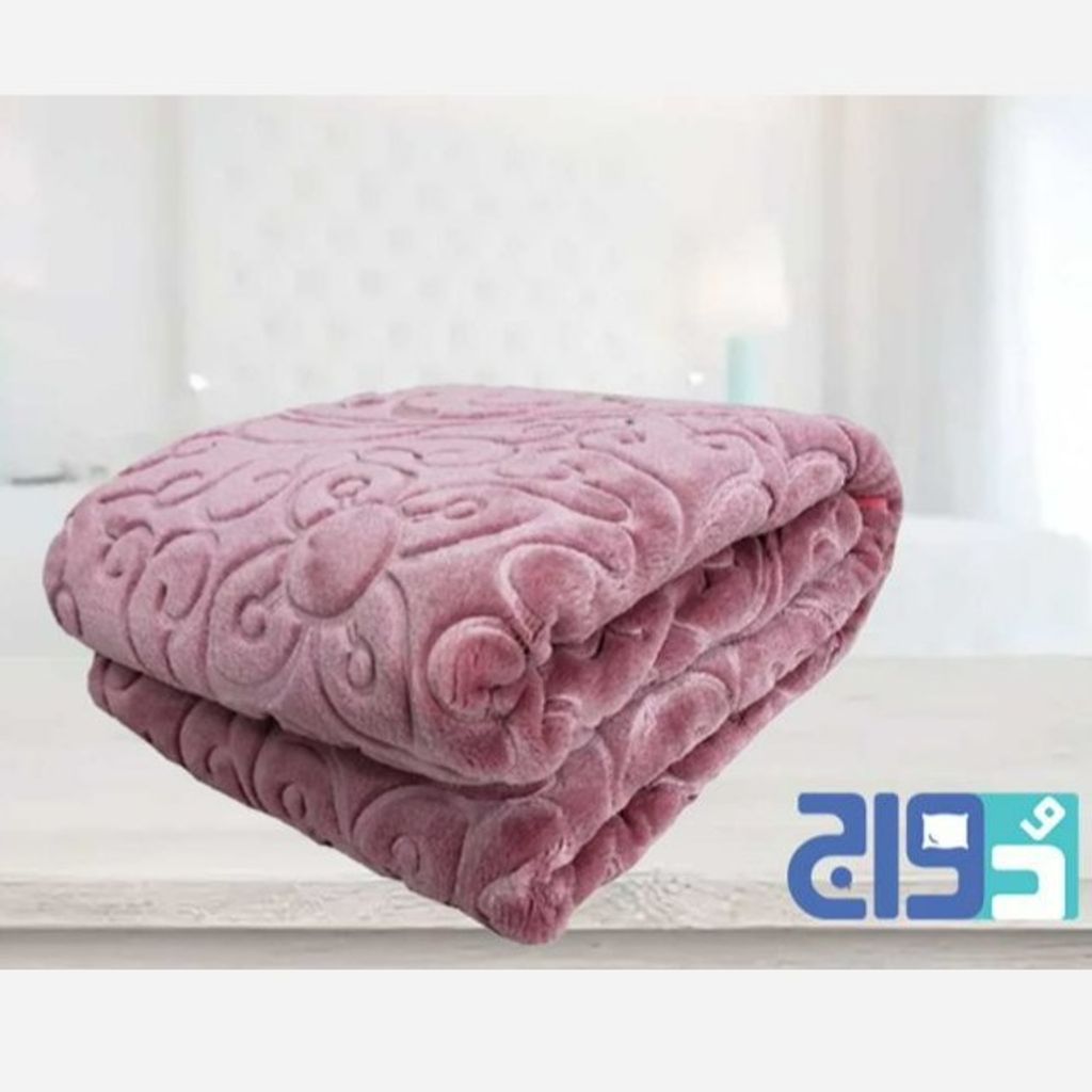 فروش اینترنتی  پتوی گلبافت (GOLBAFT) تکنفره رنگ پوست پیازی 