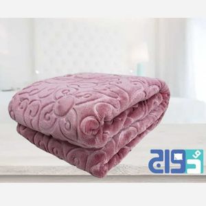 پتوی گلبافت (GOLBAFT) تکنفره رنگ پوست پیازی