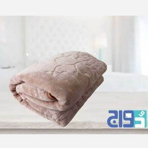 پتوی گلبافت (GOLBAFT) تکنفره رنگ کرم