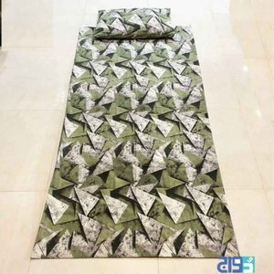 روتختی زیپدار تشک مسافرتی طرح رویا (سبز)