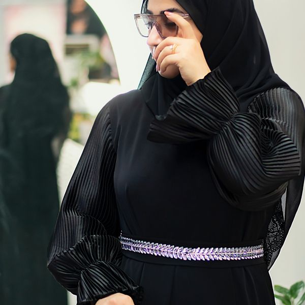 عبا آستین پلیسه